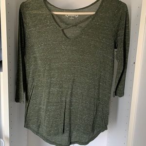 Olive Green Top